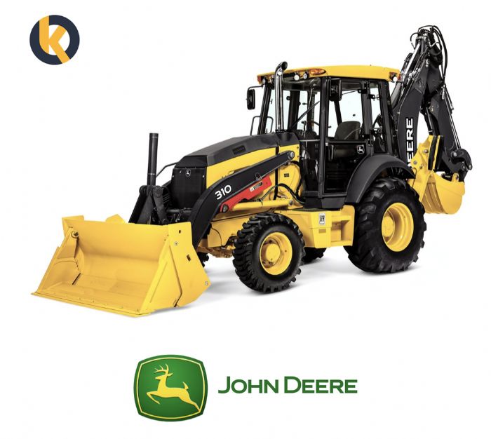 RetroExcavadora John Deere 310J